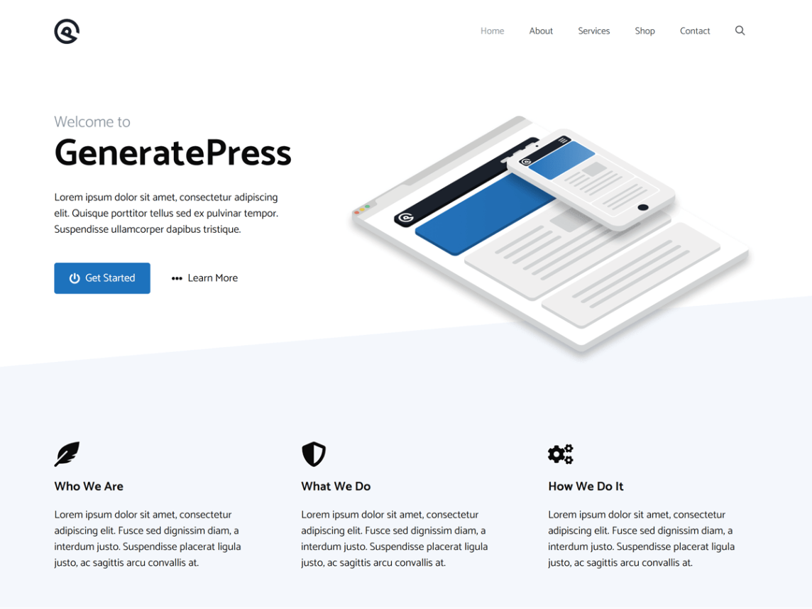 GeneratePress - Free WordPress Themes